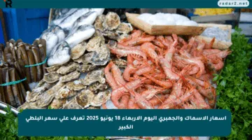 أسعار الأسماك والجمبري اليوم الأربعاء 18 يونيو 2025 تعرف على سعر البلطي الكبير